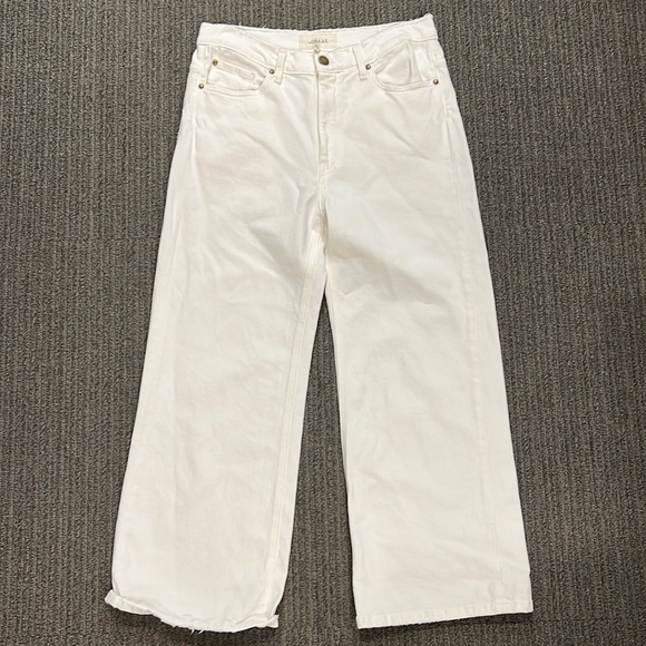The Great white denim wide leg jeans - Picture 1 of 6
